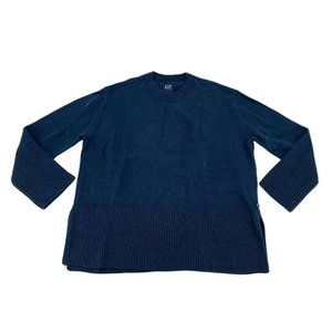 GAP | Women's Crewneck Knit Sweater | Navy | Size Large